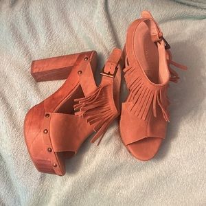 Light brown heels